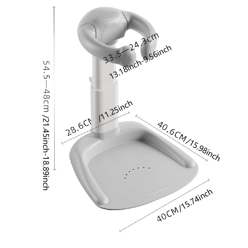 Baby standing bath aid