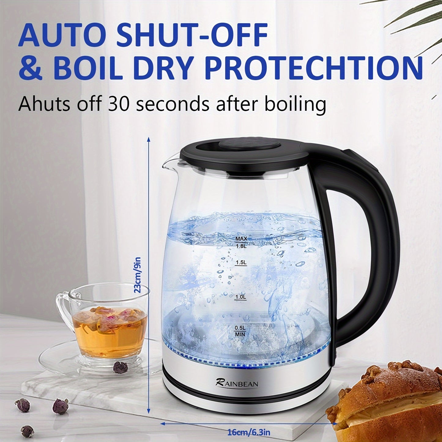 Electric kettle water boiler