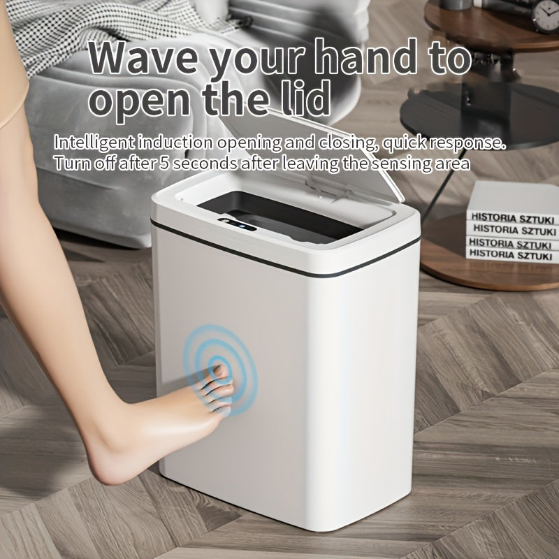 Smart sensor trash can