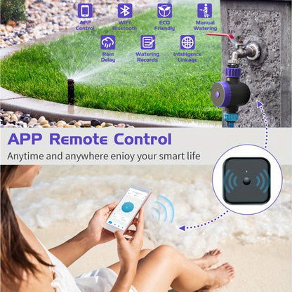 WiFi smart irrigation watering timer