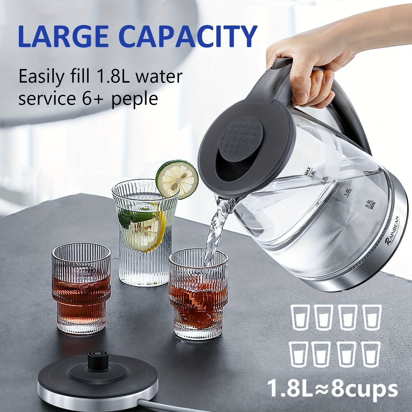 Electric kettle water boiler