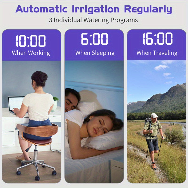 WiFi smart irrigation watering timer