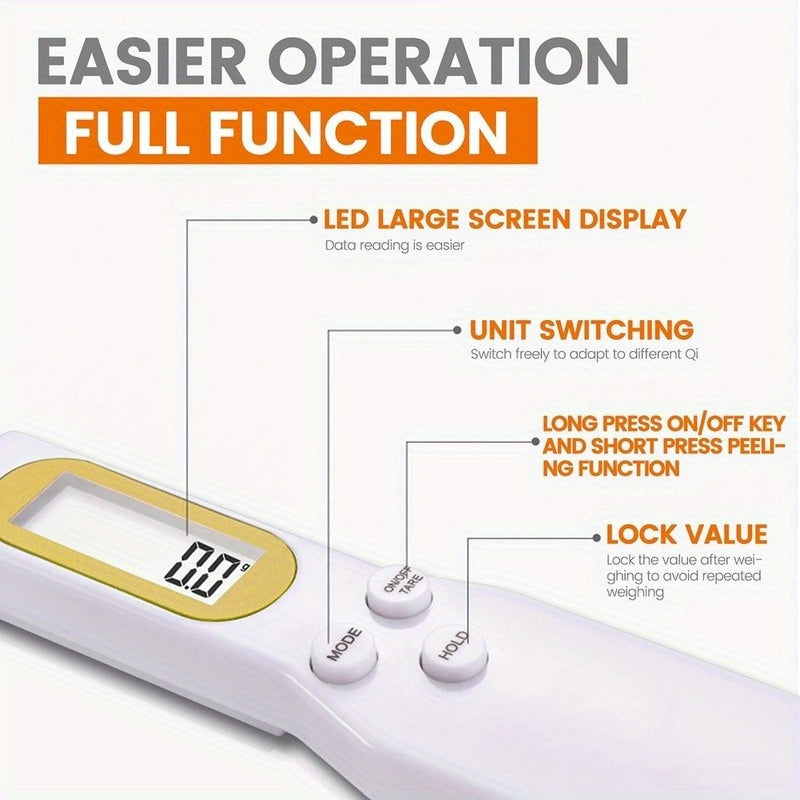 LCD display digital weighing spoon